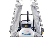 Fieldsprayer 3 points Toselli KMPM 600 GTM 10.5 gedragen spuitmachine