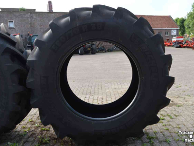 Wheels, Tyres, Rims & Dual spacers Michelin 580/70r38