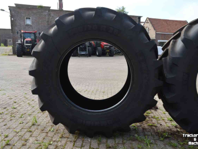 Wheels, Tyres, Rims & Dual spacers Michelin 580/70r38