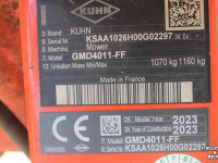 Mower Kuhn GMD4011 schijvenmaaier met middenophanging Lift-Control maaimachine