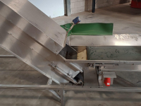 Elevator conveyor Affeldt Opvoerband  RVS OPVOERBAND ELEVATORBAND ELEVATOR BELT FÖRDERBAND STEIGBAND