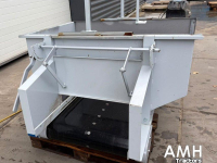 Conveyor  1500X800 Bunker met uitvoerband, Feed hopper with discharge conveyor, Dosierbunker mit Austragsband