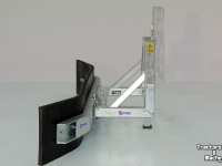 Rubber yard scraper Qmac 180 SCHUIF VAST ACCORD