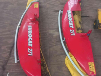 Mower Pottinger Eurocat 271 f aandrijving schotels kap onderdelen