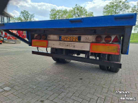 Agricultural wagon  Platte Balenwagen Aanhanger