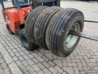 Wheels, Tyres, Rims & Dual spacers Vredestein 11.00-60-15 incl. 6 gaats velg