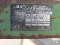 Pasture harrow Jako W200 weidesleep manegevlakker paardenbakvlakker baksleep