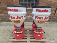 Granulate spreader  Set Stocks AG Fan Jet Plus (DUO) Strooiers