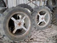 Wheels, Tyres, Rims & Dual spacers Michelin 13.6x38