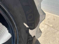 Wheels, Tyres, Rims & Dual spacers BKT 710/70R38 zo goed als nieuwe !