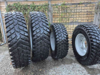 Wheels, Tyres, Rims & Dual spacers BKT 400/80R24 en 480/80R34