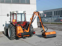 Mowing arm with flailmower  Procomas Klepelmaaiers Armklepelmaaiers Maaiarmen