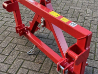 Front-end loader Qmac Verloopadaptor cat2+accord>Euro