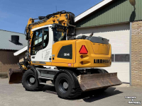 Excavator mobile Liebherr A914 met Draaikantelstuk