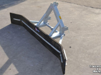 Rubber yard scraper Qmac RSTL300-ZU RUBBERSCHUIF CAT2+LEPEL