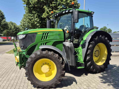 Tractor John Deere 6195R AP, 40Km/h, Lucht, Fronthef/PTO, AT-Ready, TLS, HCS.