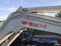 Mini-Excavator Takeuchi TB260, midikraan, BJ2026, Nieuw!