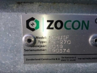 Rubber yard scraper Zocon RS270