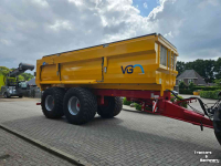 Dumptrailer VGM Everest 22 met hydraulische shuifschotten