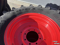 Wheels, Tyres, Rims & Dual spacers Trelleborg 650/65R38 en 540/65R28 TM800 + Fendt velgen