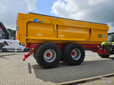 Dumptrailer VGM Everest 22 met hydraulische shuifschotten
