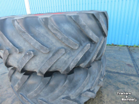 Wheels, Tyres, Rims & Dual spacers Fendt 2x650/75R38 MICHELIN Fendt 10 gaats 60%