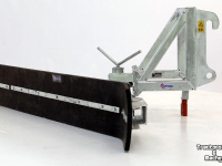 Rubber yard scraper Qmac 210 MECH SCHUIN+HOEK AHLMAN AZ6 T/M