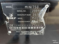 Wheelloader Wolf Mini 750