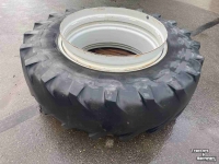 Wheels, Tyres, Rims & Dual spacers Michelin 18.4R38