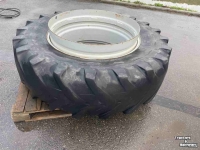 Wheels, Tyres, Rims & Dual spacers Michelin 18.4R38