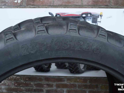 Wheels, Tyres, Rims & Dual spacers BKT agrimax 230/95r36