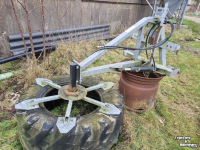 Feed sweeper wheel  voerveegband