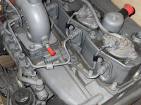 Diverse used spare-parts Massey Ferguson 5613 MOTORBLOK