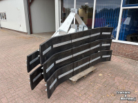Rubber yard scraper Hofstede Hofstede Rubberschuif 2.60 m 2026