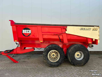 Dumptrailer Beco Gigant 200