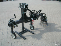 Weed brusher Hofstede Onkruid borstel 3 punt of met model Giant aankoppeling