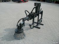 Weed brusher Hofstede Onkruid borstel 3 punt of met model Giant aankoppeling