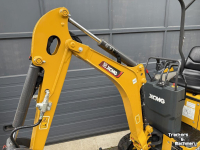 Excavator mobile XCMG XCMG 1200 kg minigraver lease €230 p/mnd