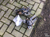 Used parts for tractors Deutz-Fahr Voorspatbord deel