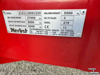 Low loader / Semi trailer Herbst 27T