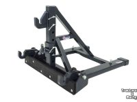 Quick hitches Qmac Verstelbare werktuigendrager / heftruck oppikbok / machinetransporter deluxe