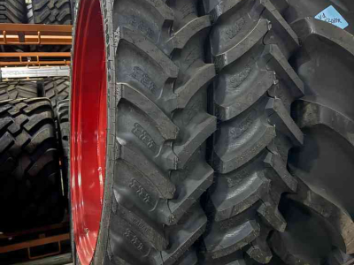 Wheels, Tyres, Rims & Dual spacers  320/90R54 & 320/85R38