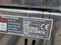 Excavator tracks Sany sy26u