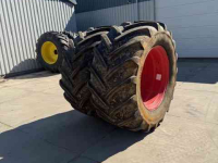Wheels, Tyres, Rims & Dual spacers Michelin 900/50R42 MachXbib Fendt Velgen