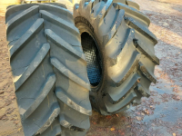 Wheels, Tyres, Rims & Dual spacers Michelin 480/65R24
