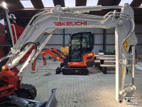 Mini-Excavator Takeuchi TB230, minigraver, minikraan, BJ2026, 2 stuks, Nieuw!