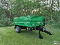 Dumptrailer  Hummel 5,0 tons driezijdige kipper