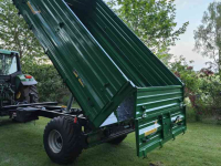 Dumptrailer  Hummel 5,0 tons driezijdige kipper