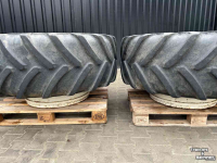 Wheels, Tyres, Rims & Dual spacers Michelin 650/65 R38 XM108 en 540/65 R28 XM108
