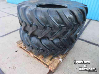 Wheels, Tyres, Rims & Dual spacers JCB 480/80R26 MICHELIN SET TM 420